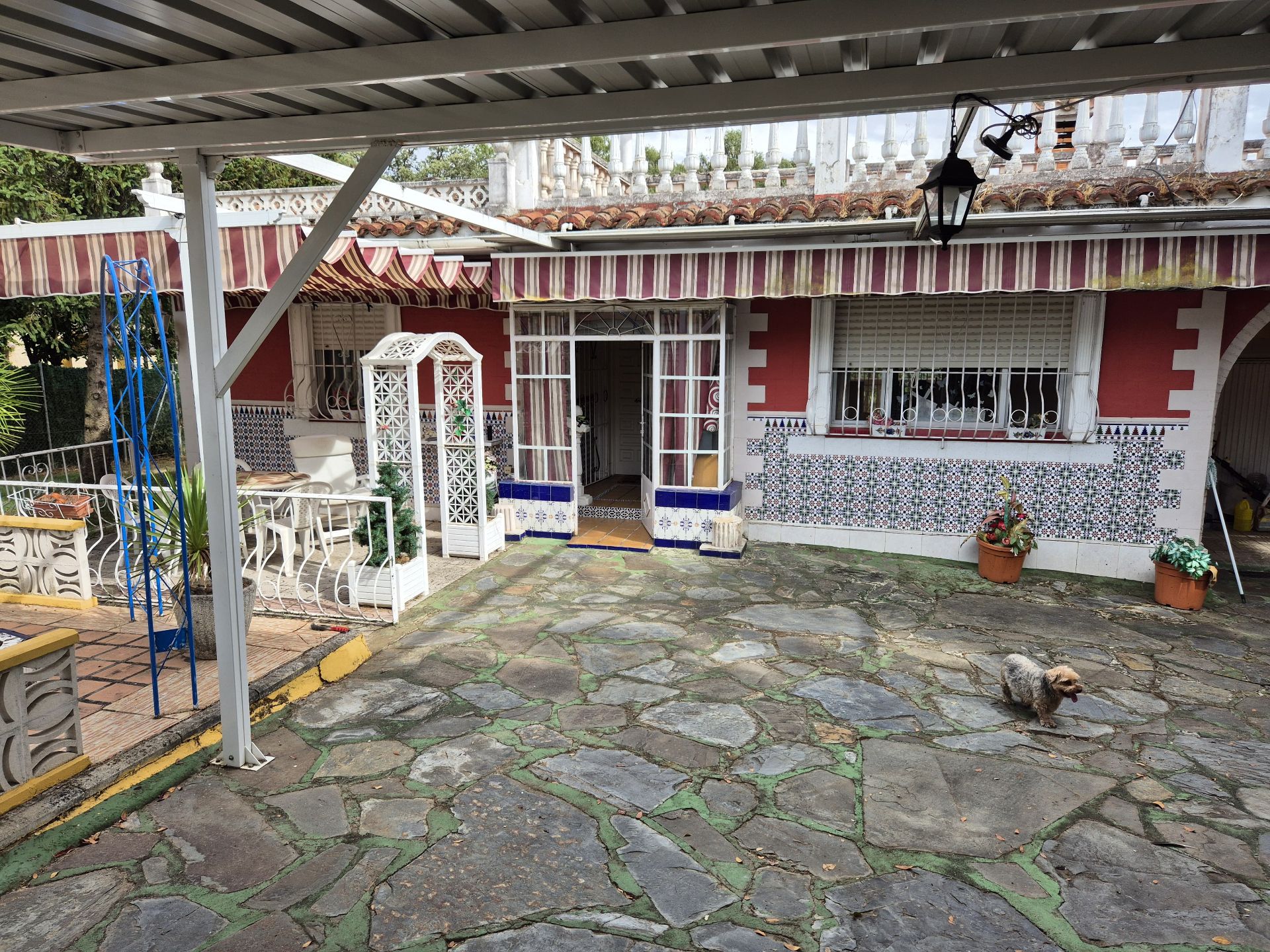 Garden of House or chalet for sale in San Román de los Montes  with Air Conditioner, Heating and Private garden