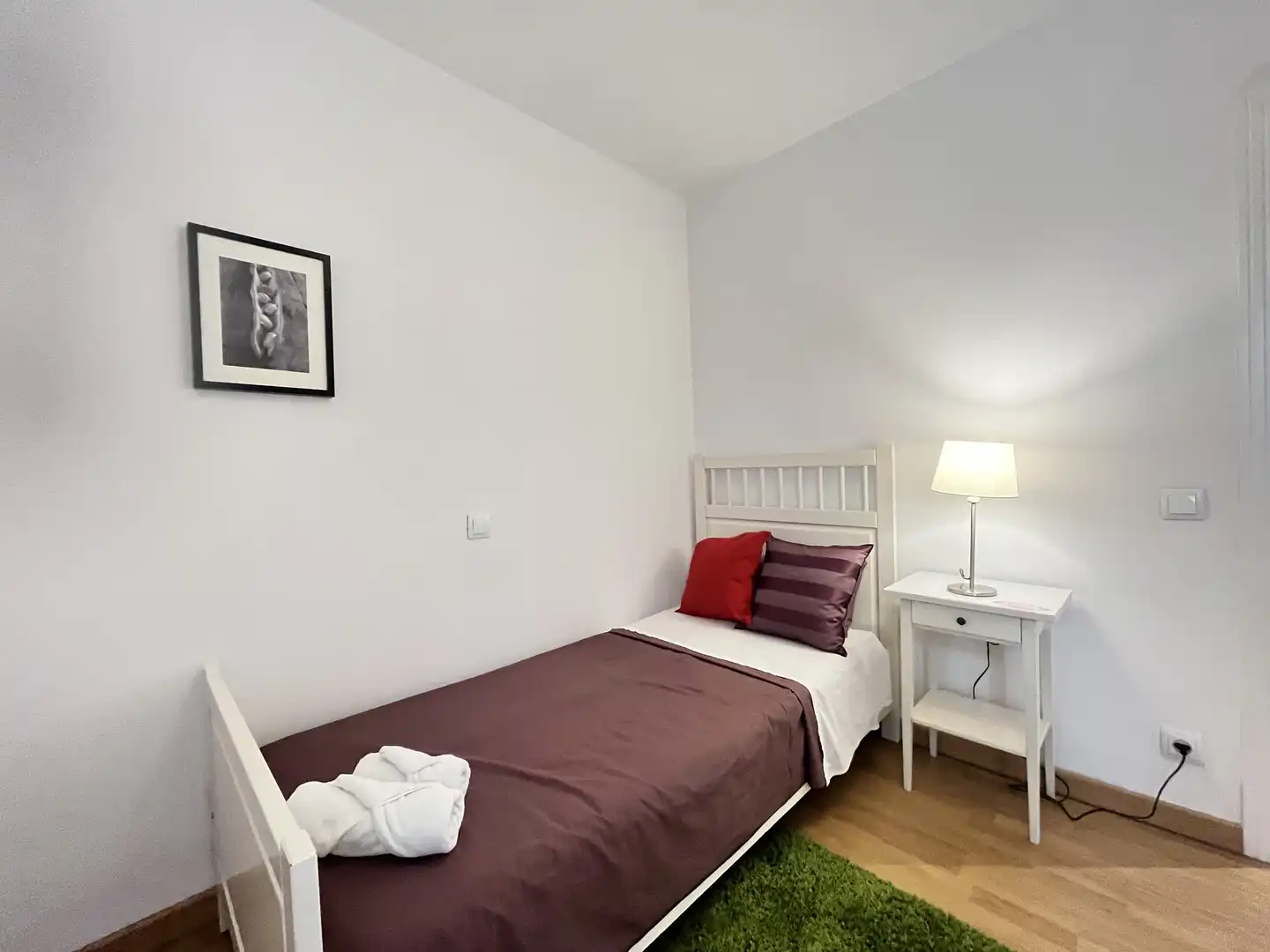 Habitación de Piso de alquiler en Madrid con Aire acondicionado, Terraza y Amueblado