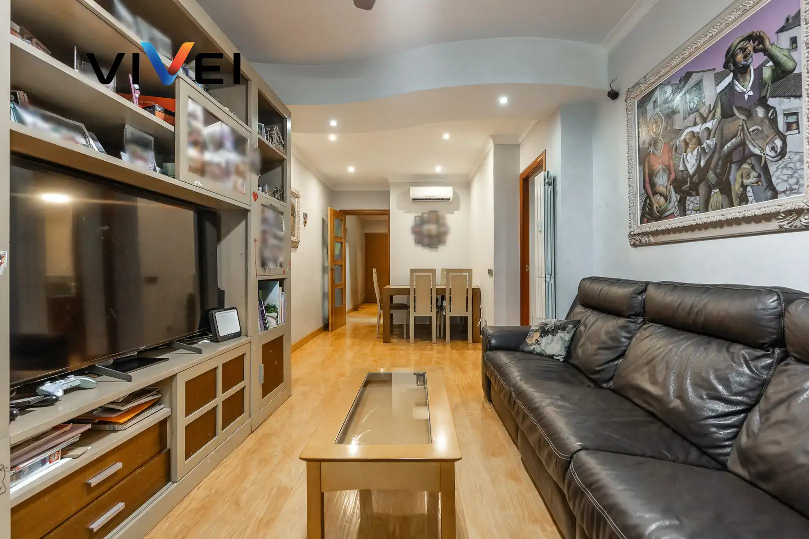 Living room of Flat for sale in Madrid  with Heating