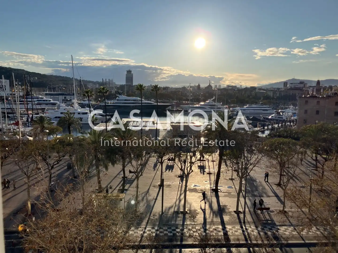 Außenansicht von Wohnungen zur Miete in Barcelona mit Klimaanlage, Heizung und Terrasse