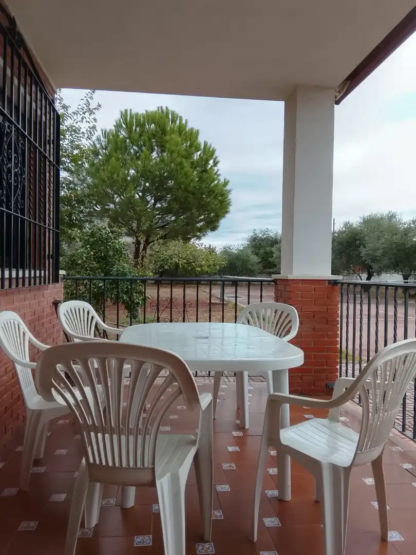 Terrassa de Finca rústica en venda en Córdoba amb Aire condicionat, Calefacció i Jardí privat