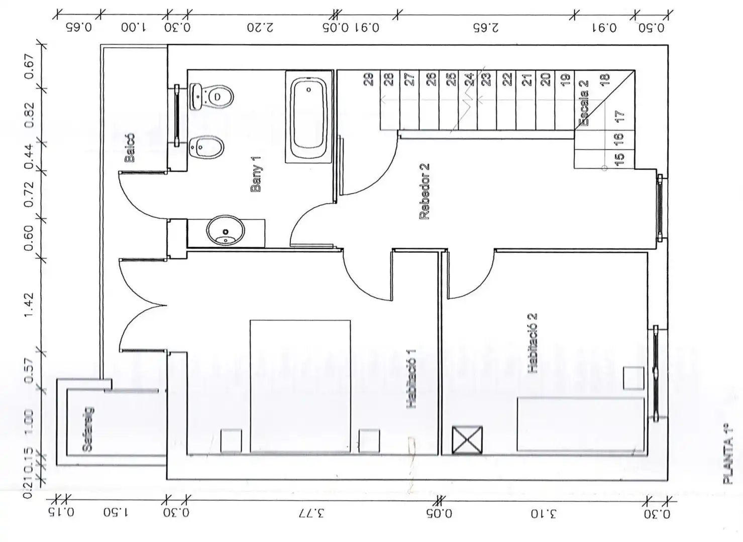 Reihenhaus mit Garten zum Verkauf in Raval Santa Eulàlia, imagen 31