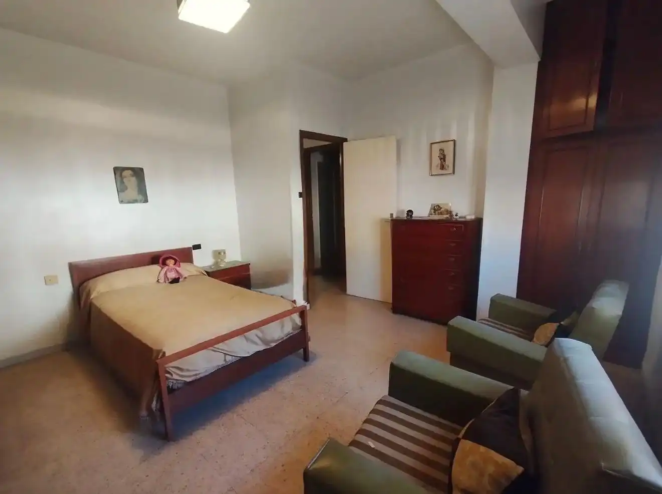 Bedroom of Flat for sale in Murcia  with Terrace, Furnished and Balcony