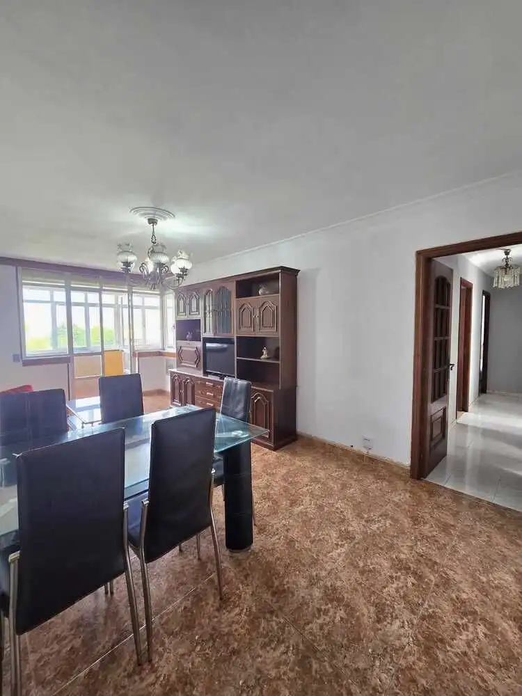Dining room of Flat for sale in Ferrol  with Heating, Terrace and Storage room