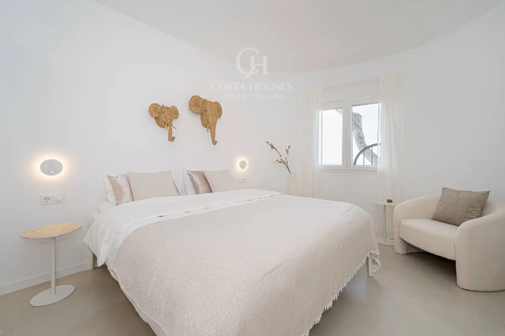 Dormitori de Casa o xalet en venda en Moraira amb Aire condicionat, Calefacció i Jardí privat