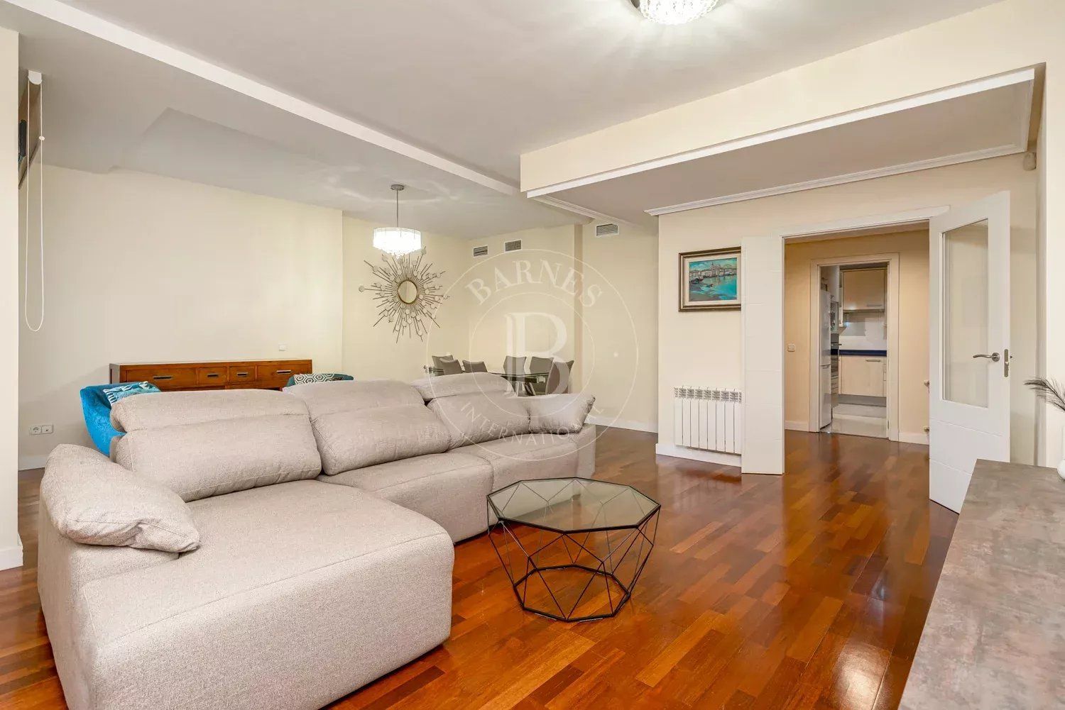 Living room of Flat to rent in  Madrid Capital  with Heating and Swimming Pool