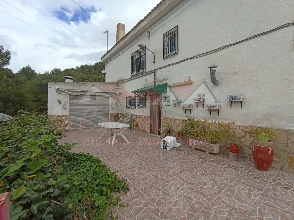 Vista exterior de Finca rústica en venda en Petrer