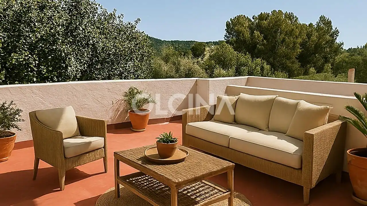 Terraza de Casa o chalet en venta en Alcoy / Alcoi con Jardín privado, Terraza y Trastero