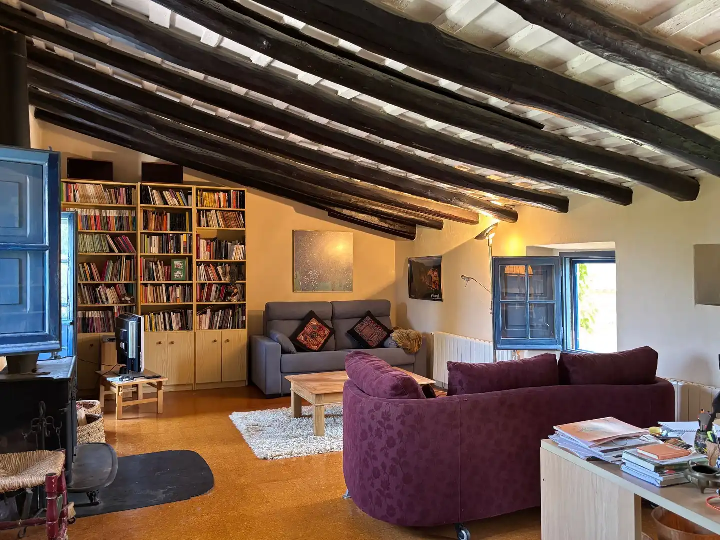 Living room of Country homes for sale in Corçà  with Heating, Private garden and Terrace