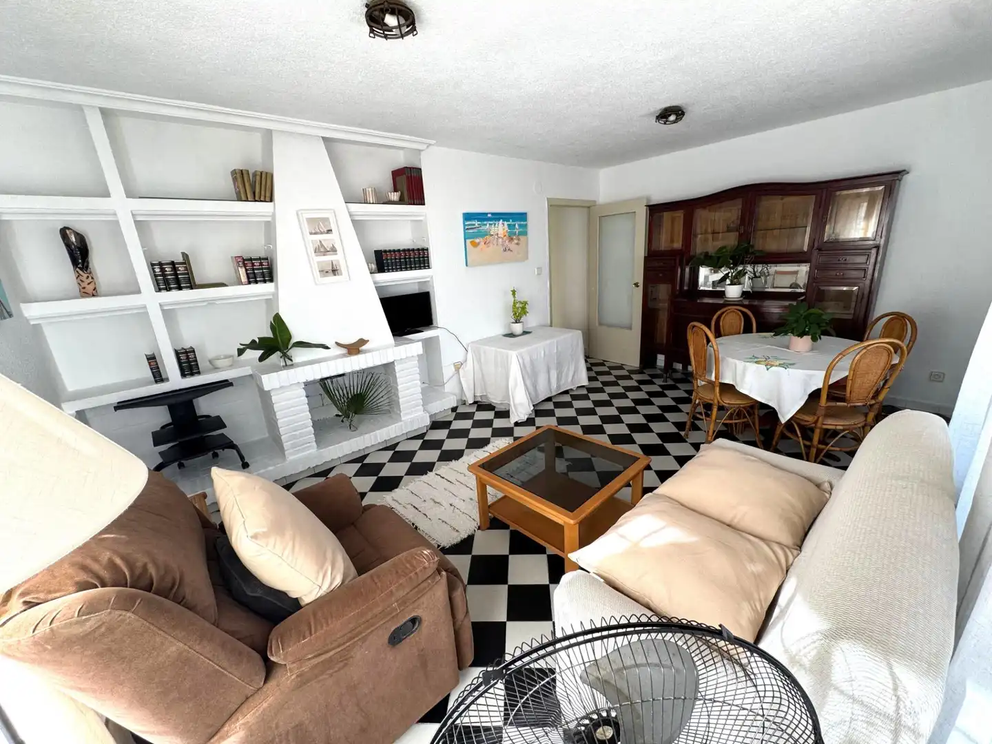 Wohnzimmer von Erdgeschoss zum Verkauf in Punta Umbría mit Möbliert