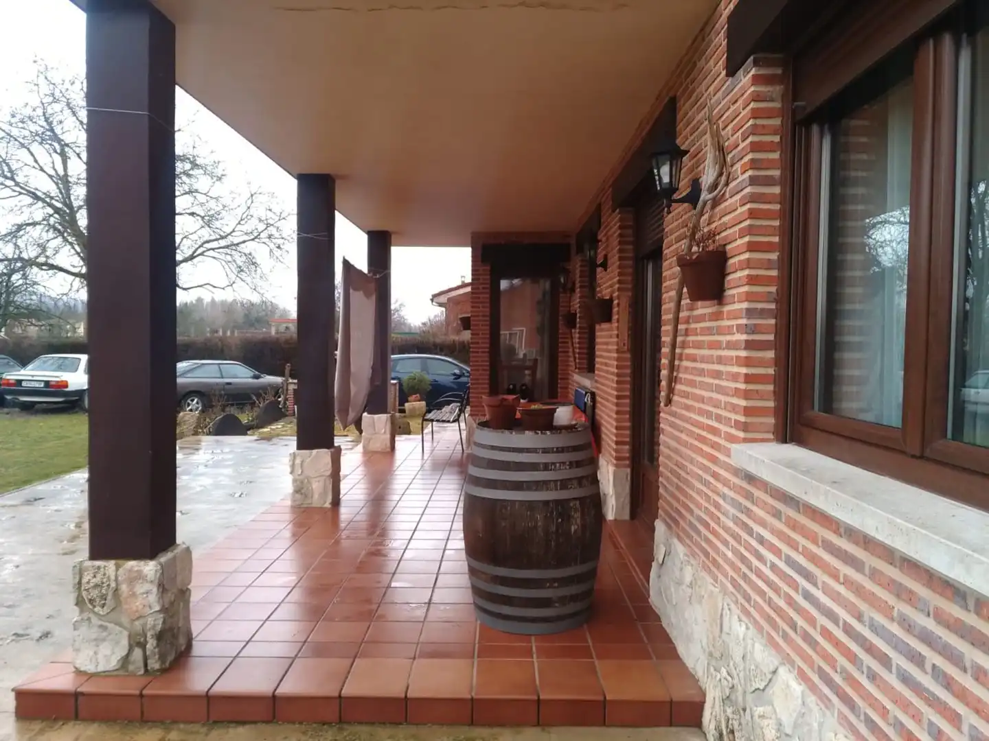 Terrassa de Casa o xalet en venda en Quintana del Puente amb Calefacció, Jardí privat i Terrassa