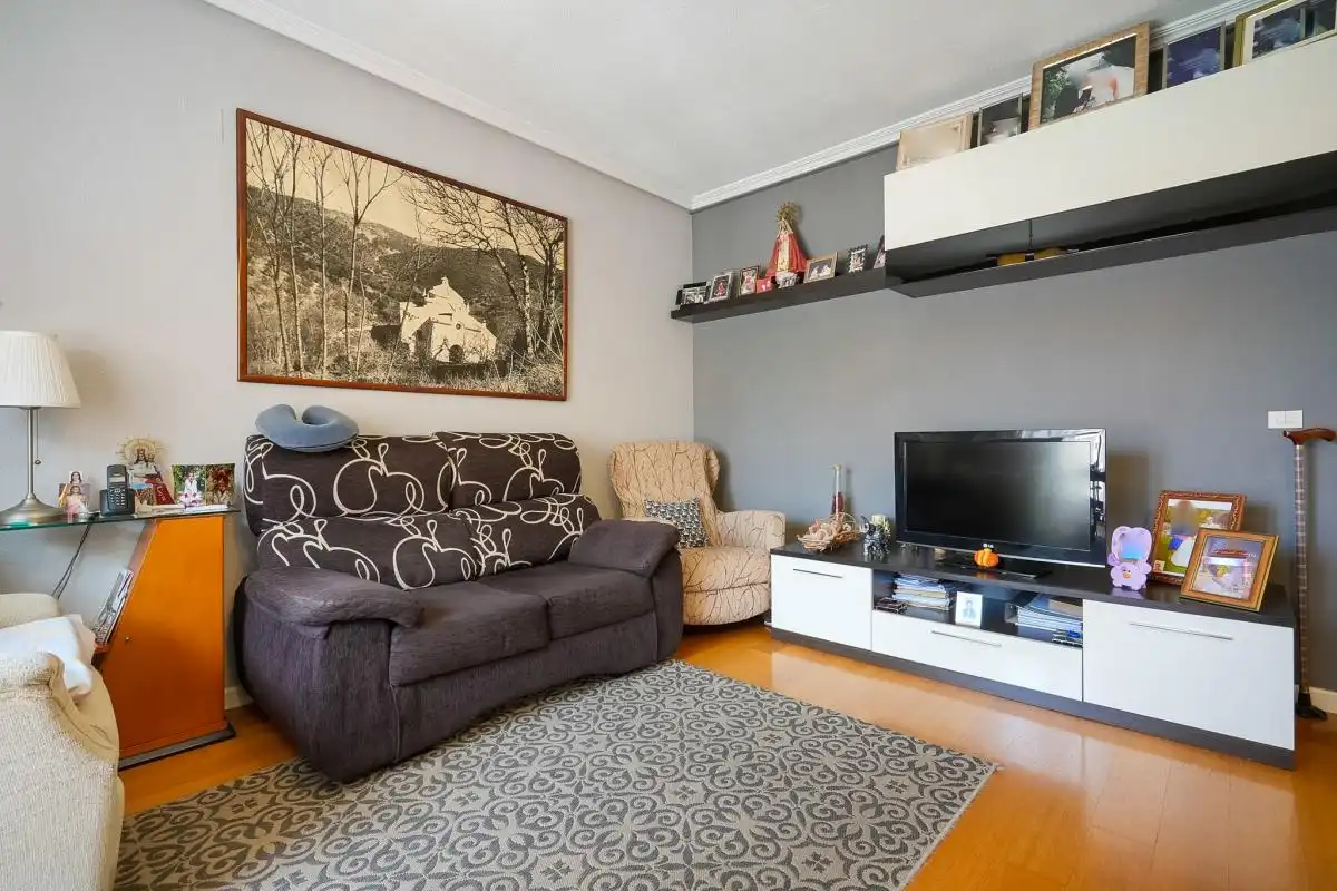 Sala de estar de Piso en venta en Torrejón de Ardoz con Aire acondicionado, Calefacción y Jardín privado