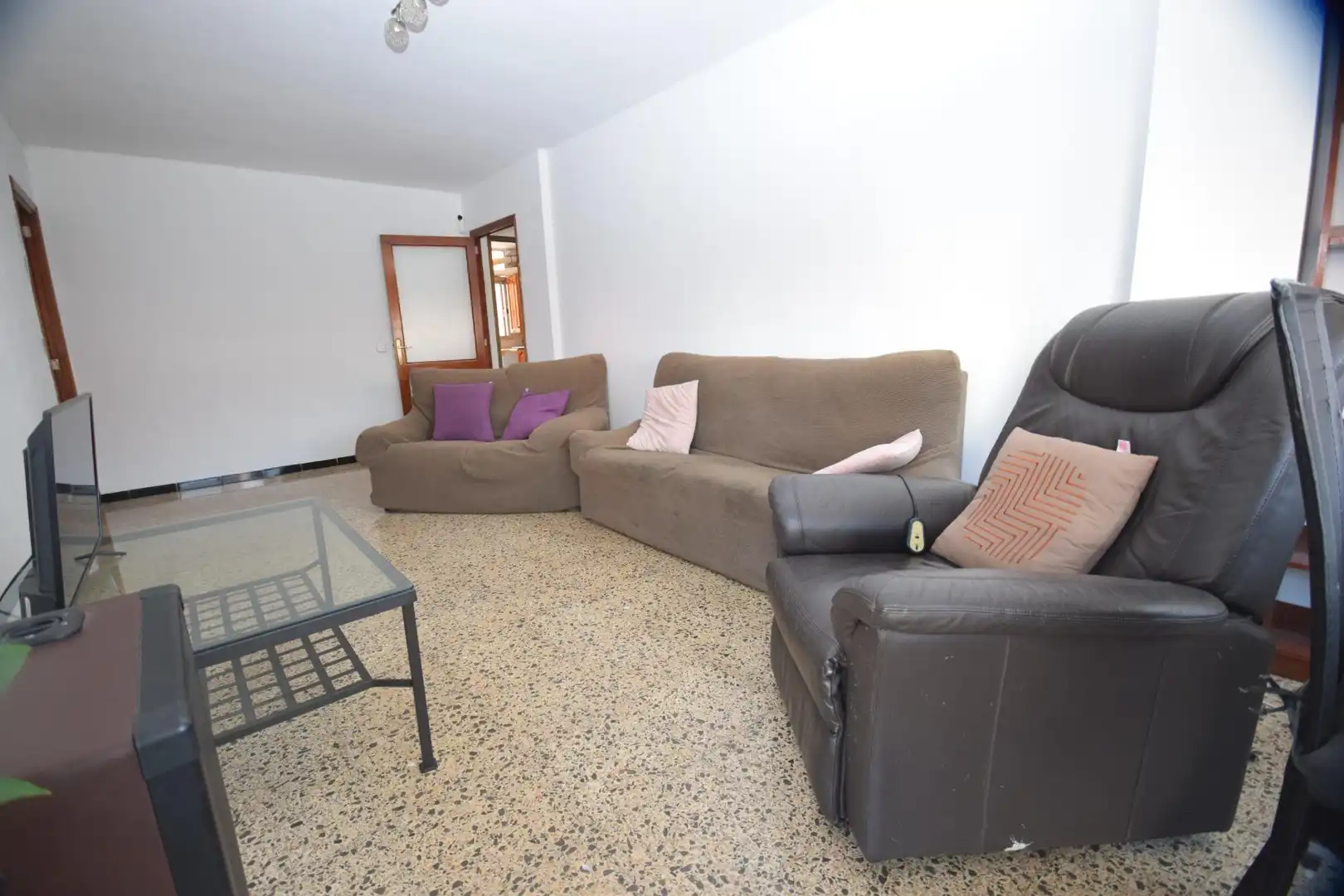 Sala d'estar de Pis en venda en  Palma de Mallorca amb Balcó
