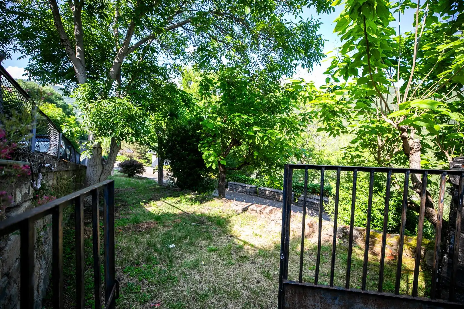 Jardín de Casa o chalet en venta en Aragüés del Puerto con Jardín privado, Terraza y Amueblado