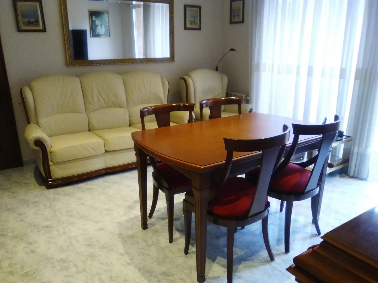 Dining room of Flat for sale in Cerdanyola del Vallès  with Air Conditioner, Heating and Furnished