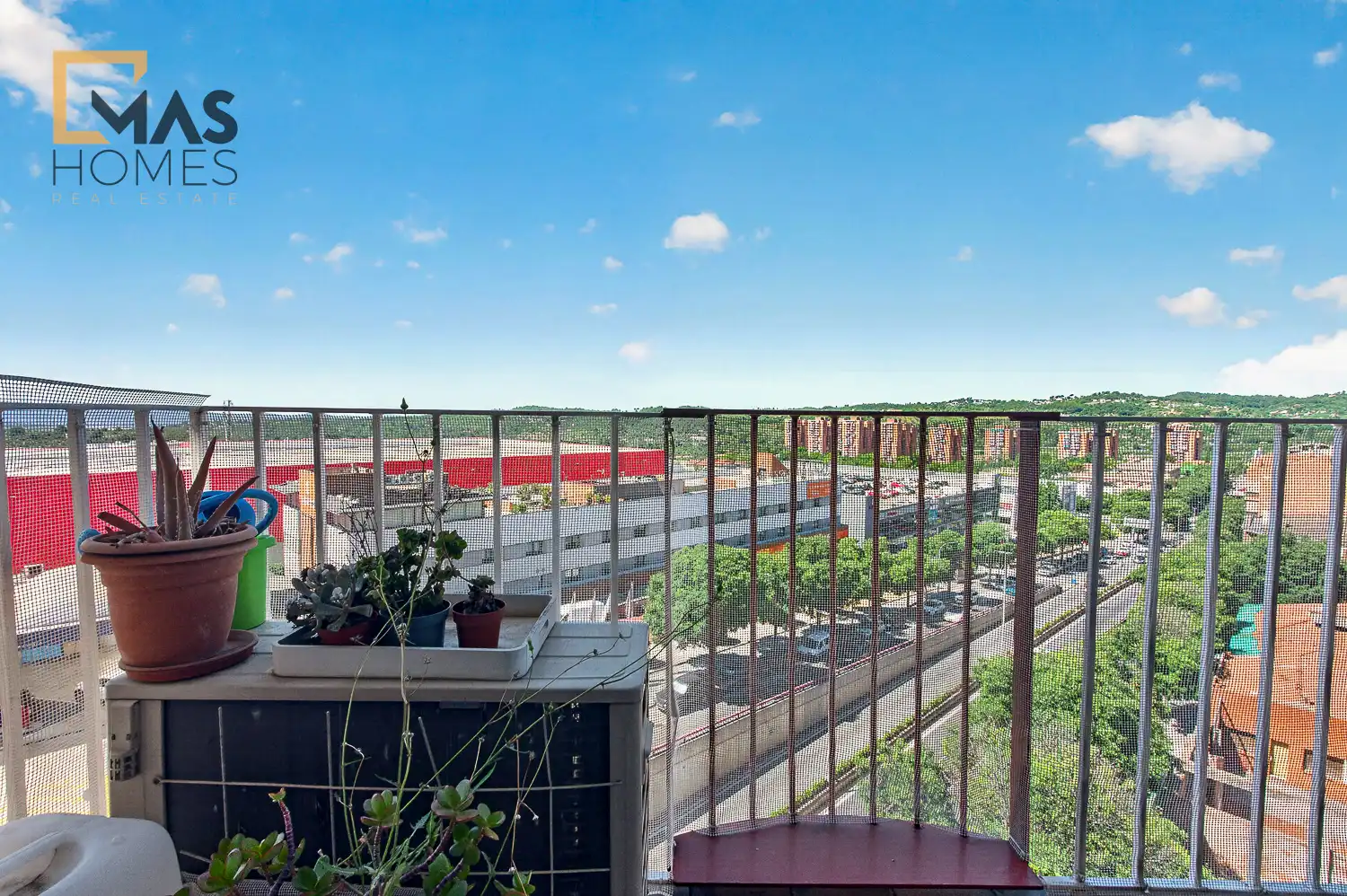 Terrasse von Wohnung zum Verkauf in Terrassa mit Klimaanlage, Heizung und Terrasse