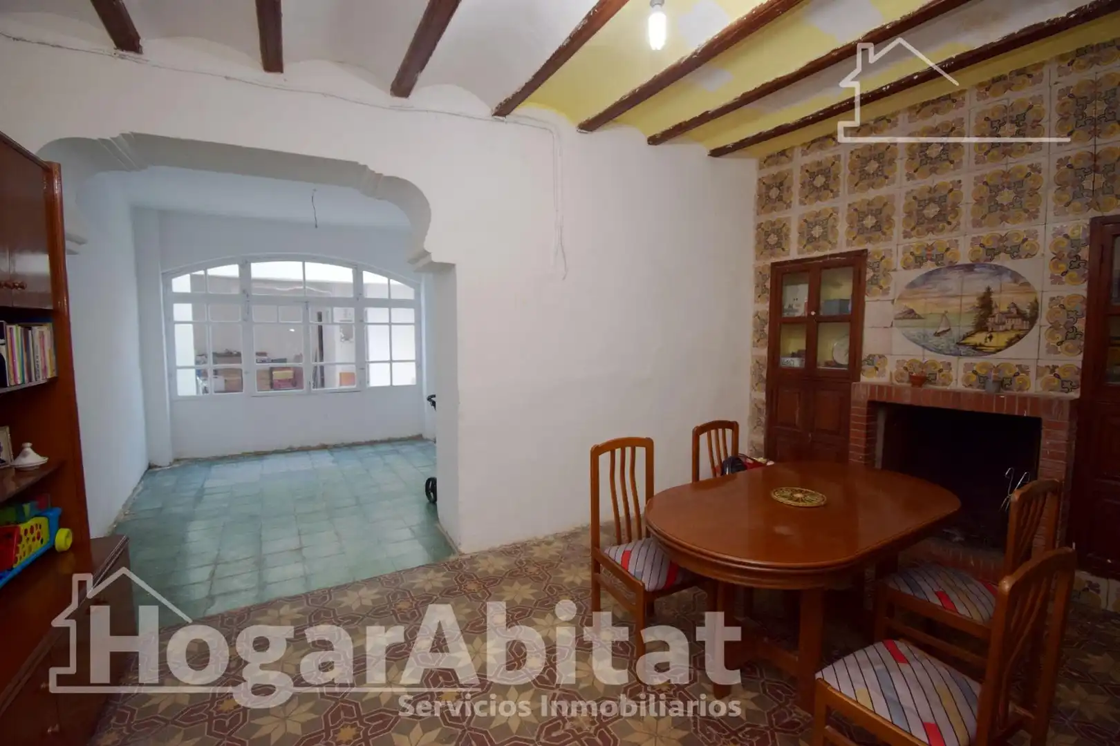 Sala d'estar de Casa o xalet en venda en Almazora / Almassora amb Terrassa, Traster i Balcó