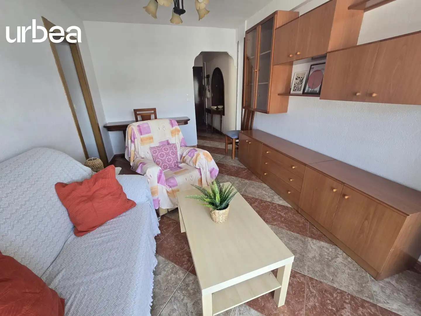 Sala d'estar de Pis de lloguer en Málaga amb Aire condicionat, Calefacció i Terrassa