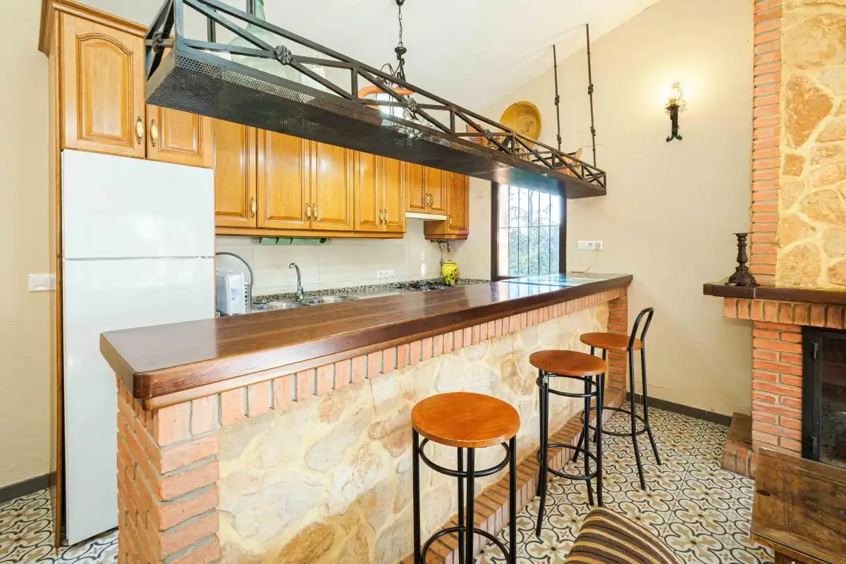 Cocina de Finca rústica en venta en Aracena con Aire acondicionado, Calefacción y Jardín privado