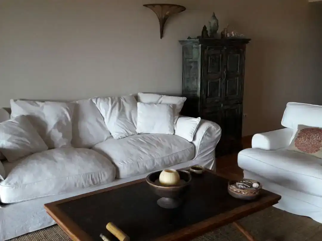 Wohnzimmer von Einfamilien-Reihenhaus zur Miete in Cala Vedella - Cala Tarida  