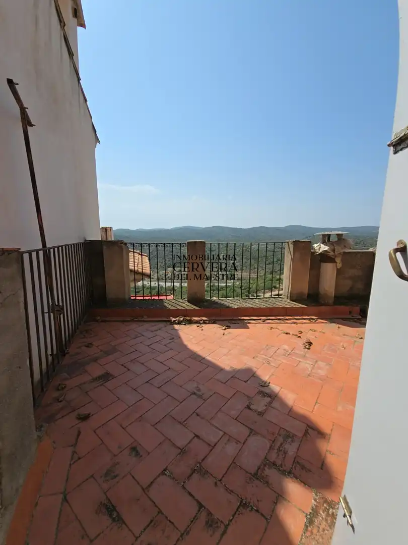 Terrassa de Casa o xalet en venda en Cervera del Maestre