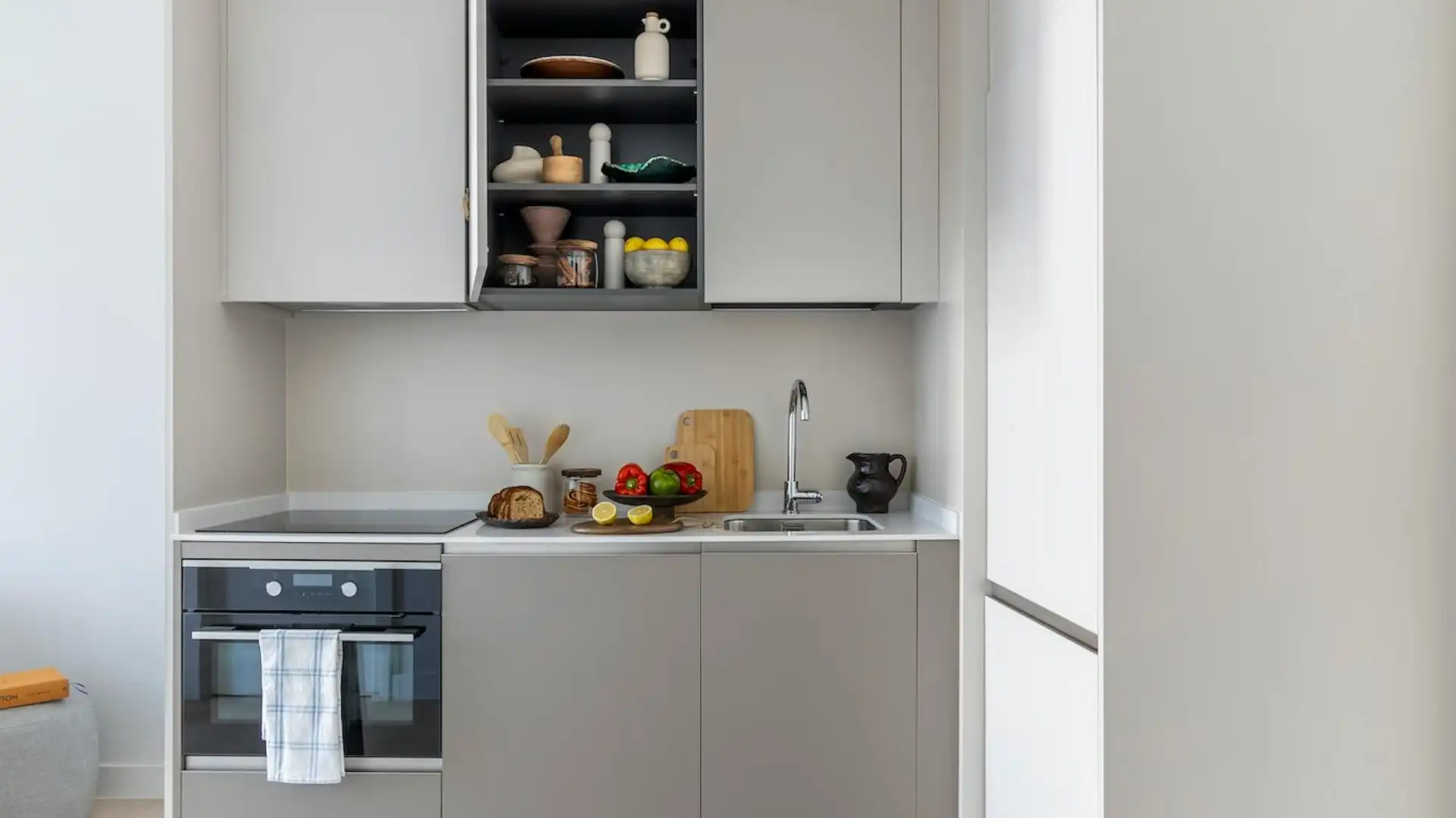 Cocina de Piso de alquiler en Alcobendas con Aire acondicionado, Calefacción y Amueblado