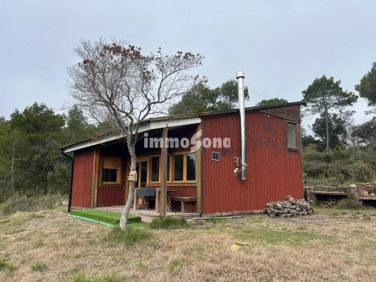 Vista exterior de Finca rústica en venda en Monistrol de Calders