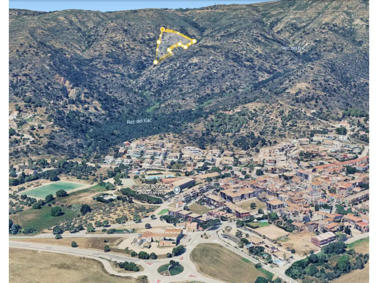 Vista exterior de Terreno en venta en Palau-saverdera