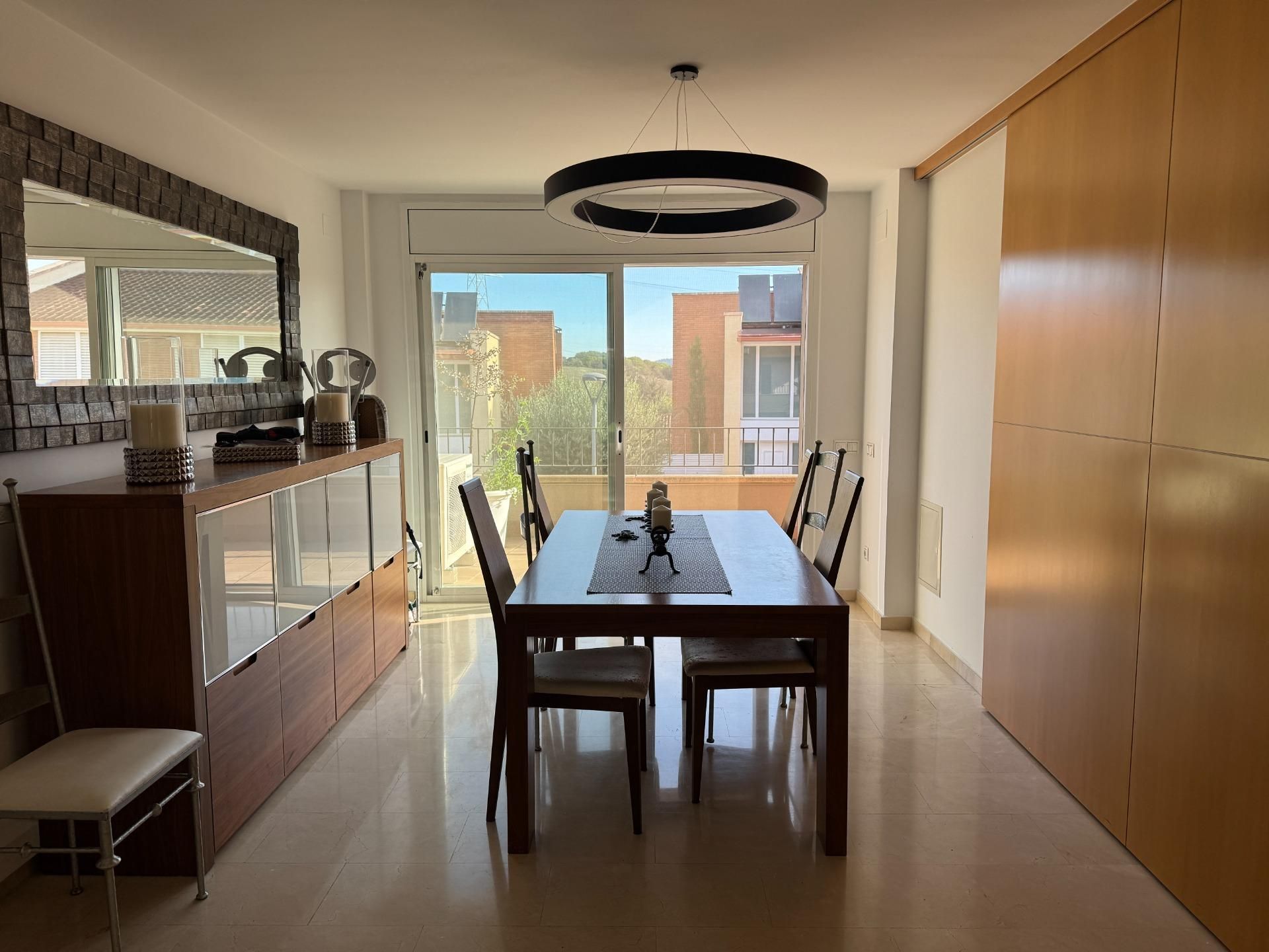 Dining room of Single-family semi-detached for sale in La Roca del Vallès  with Air Conditioner, Heating and Private garden