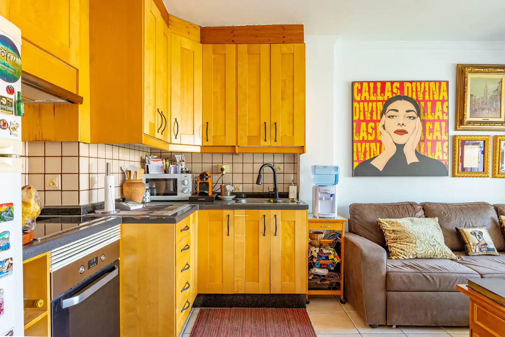 Cocina de Piso en venta en San Bartolomé de Tirajana con Terraza, Piscina y Amueblado