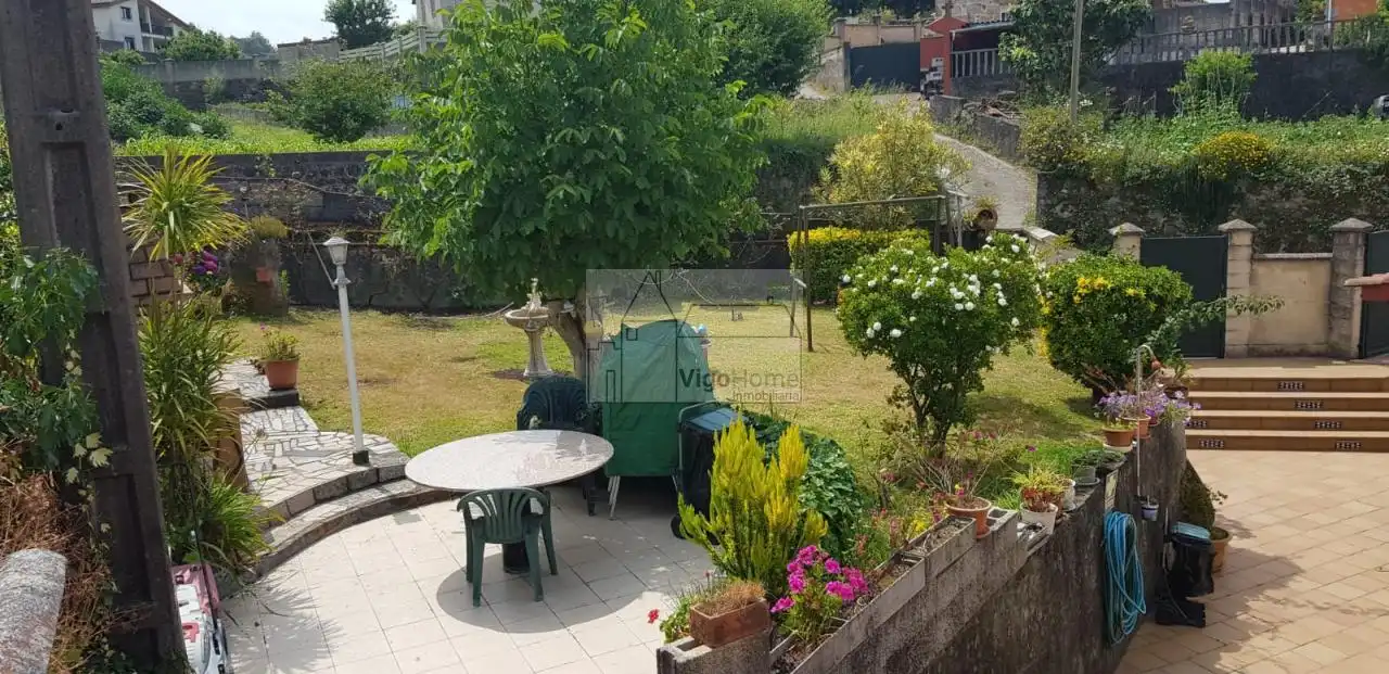 Terraza de Casa o chalet en venta en Moaña con Calefacción, Jardín privado y Trastero