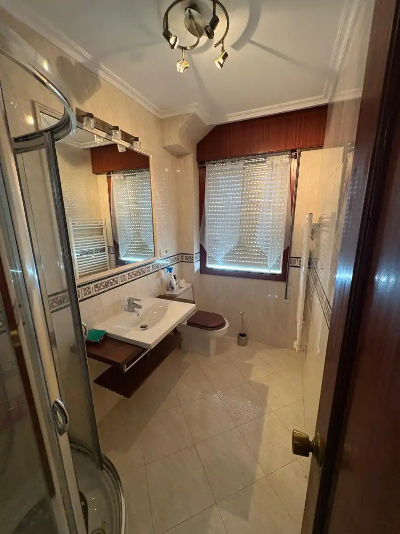 Bathroom of Houses for rent in Arbo  with Heating, Private garden and Storage room