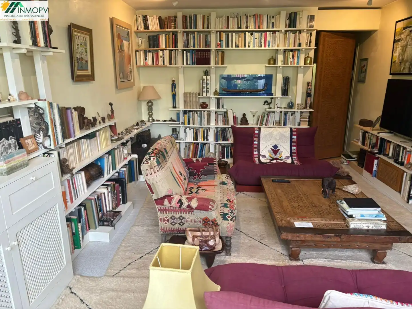Sala de estar de Casa adosada en venta en Vinaròs con Calefacción, Jardín privado y Terraza