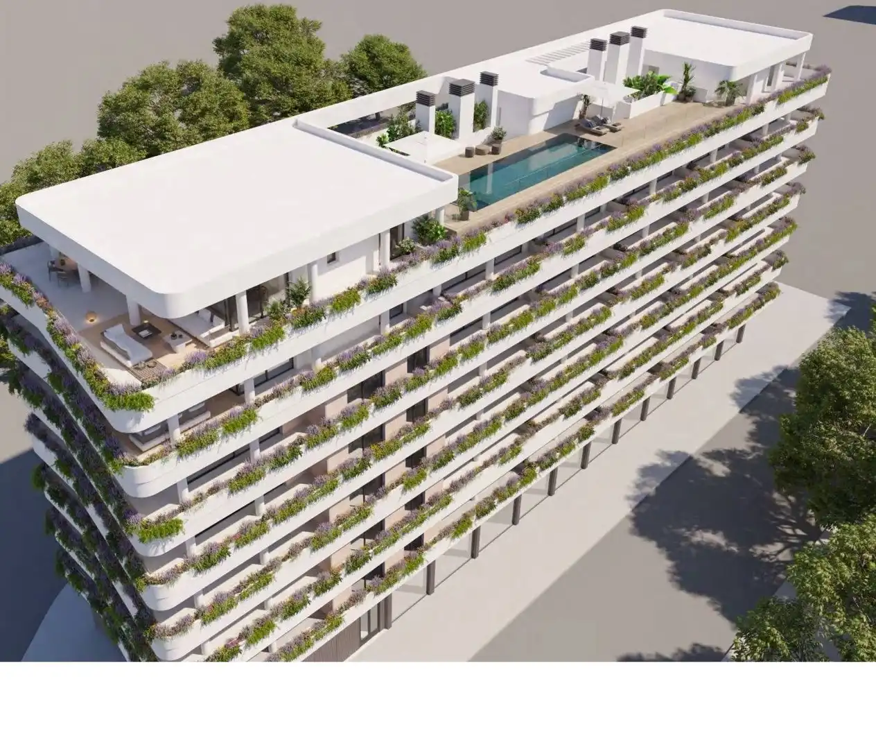 Exterior view of Apartments for sale in Estepona  with Air Conditioner, Heating and Terrace