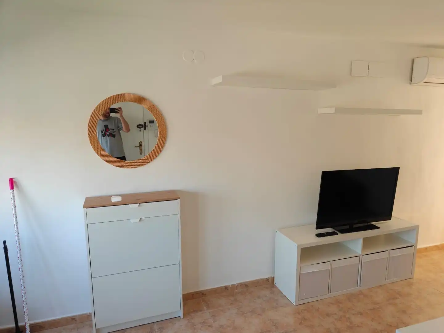 Sala d'estar de Àtic de lloguer en Alicante / Alacant amb Aire condicionat, Calefacció i Terrassa