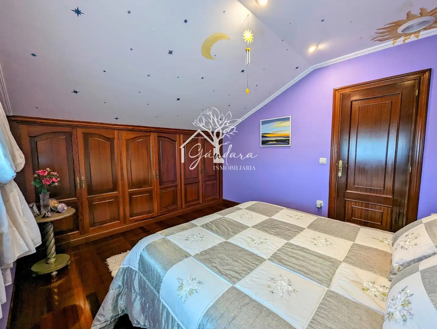 Bedroom of Houses for sale in Ferrol  with Heating, Parquet flooring and Terrace