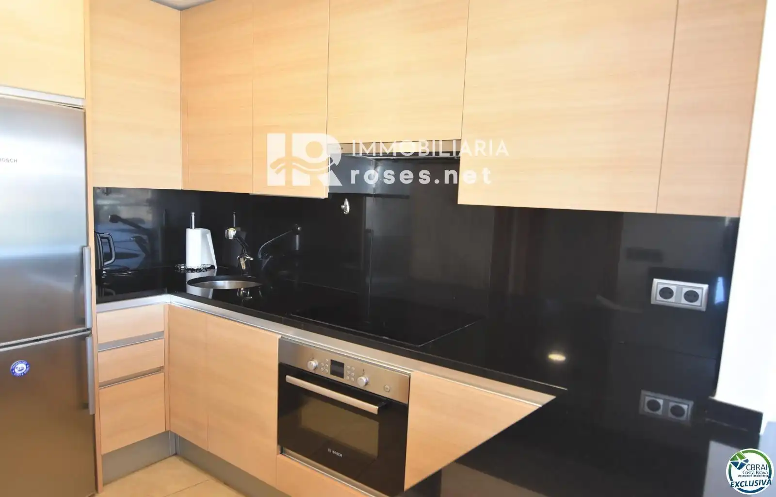 Cocina de Piso en venta en Roses con Aire acondicionado, Terraza y Piscina