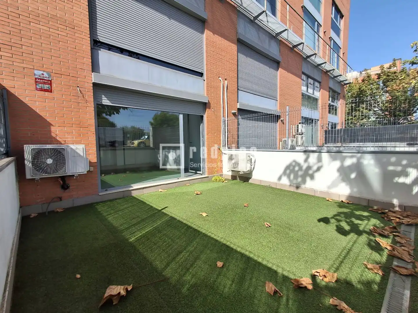 Terraza de Loft de alquiler en Alcorcón con Aire acondicionado, Calefacción y Jardín privado
