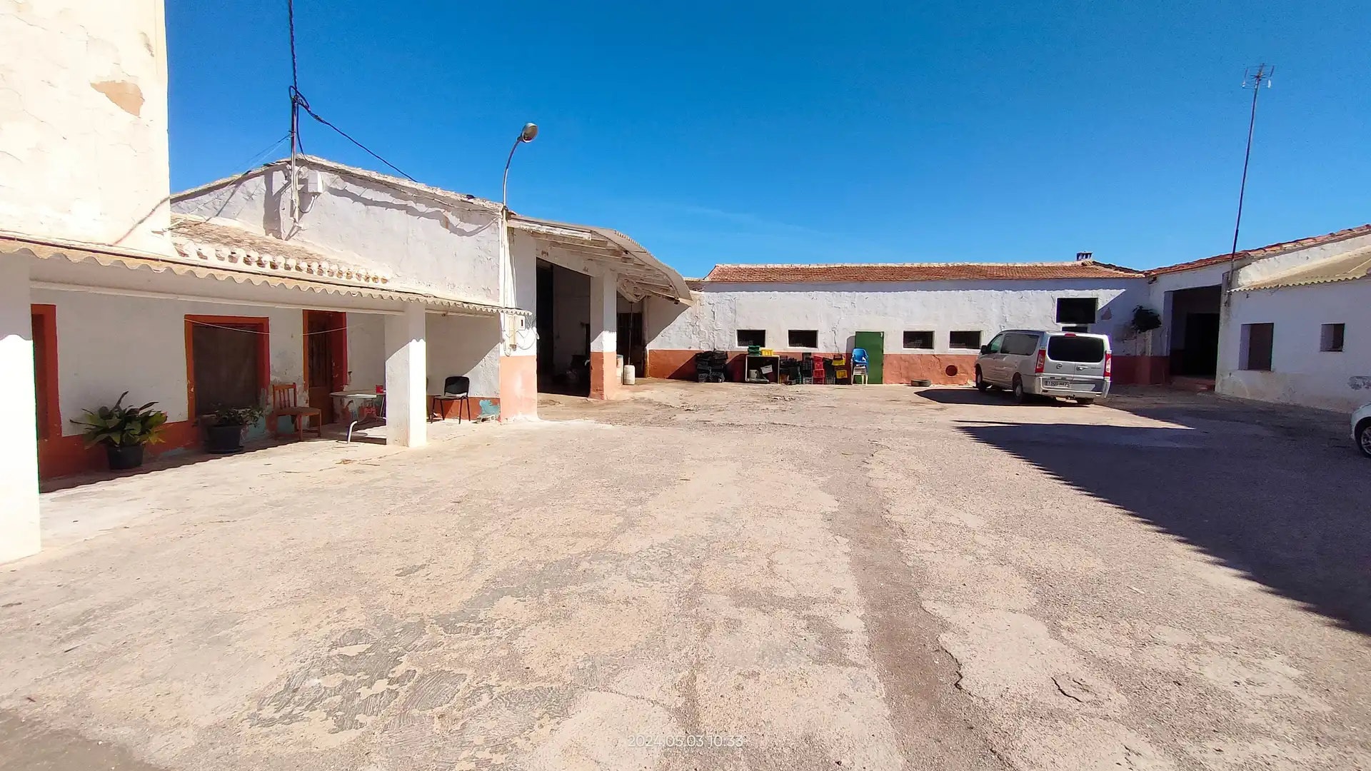 Vista exterior de Finca rústica en venda en Lorca