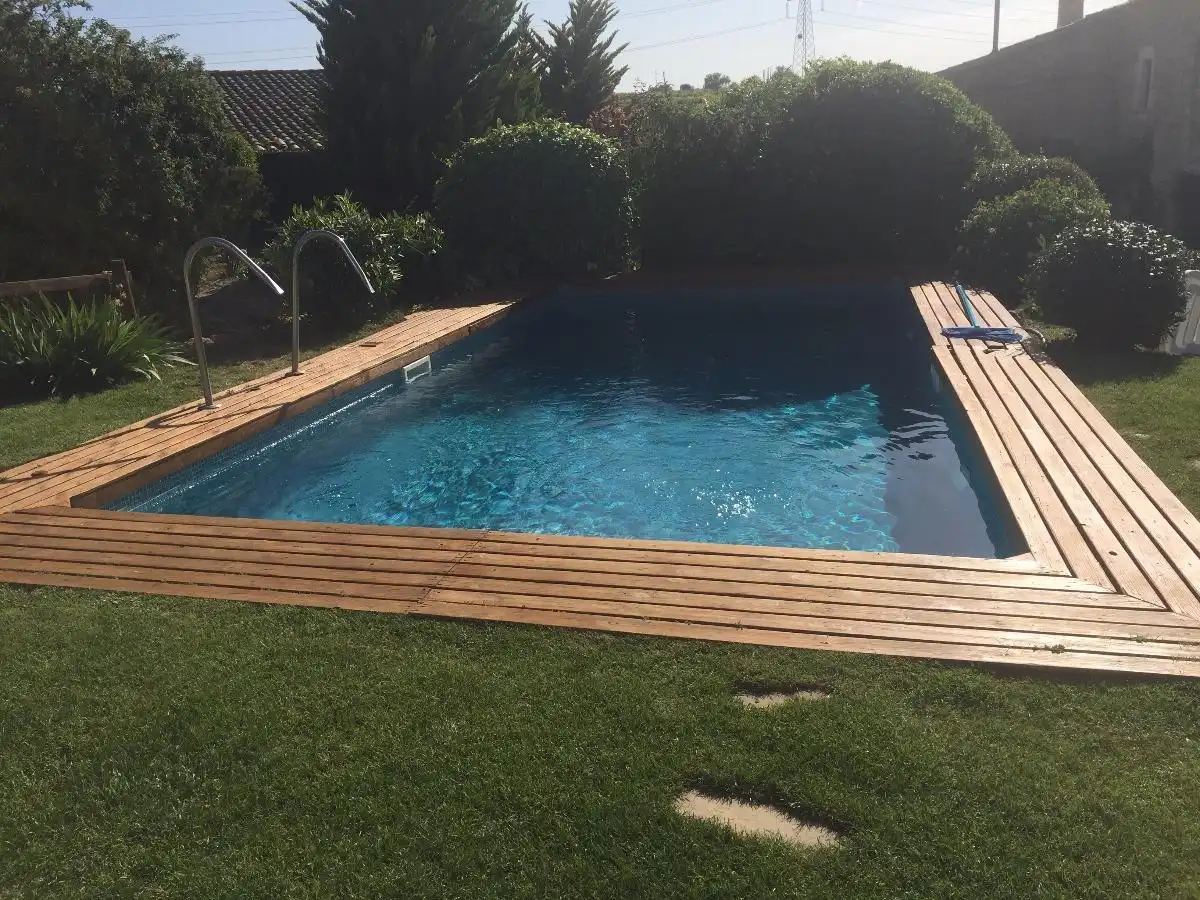 Piscina de Finca rústica en venta en Sant Sadurní d'Anoia con Aire acondicionado, Calefacción y Jardín privado