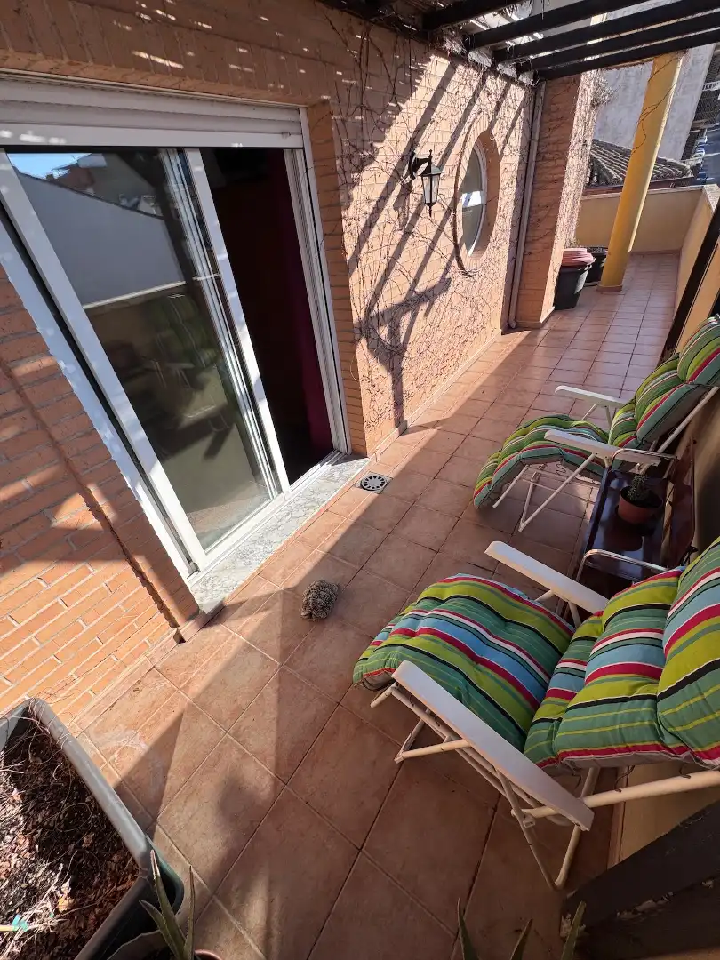 Terrasse von Einfamilien-Reihenhaus zum Verkauf in Villena mit Heizung, Terrasse und Abstellraum