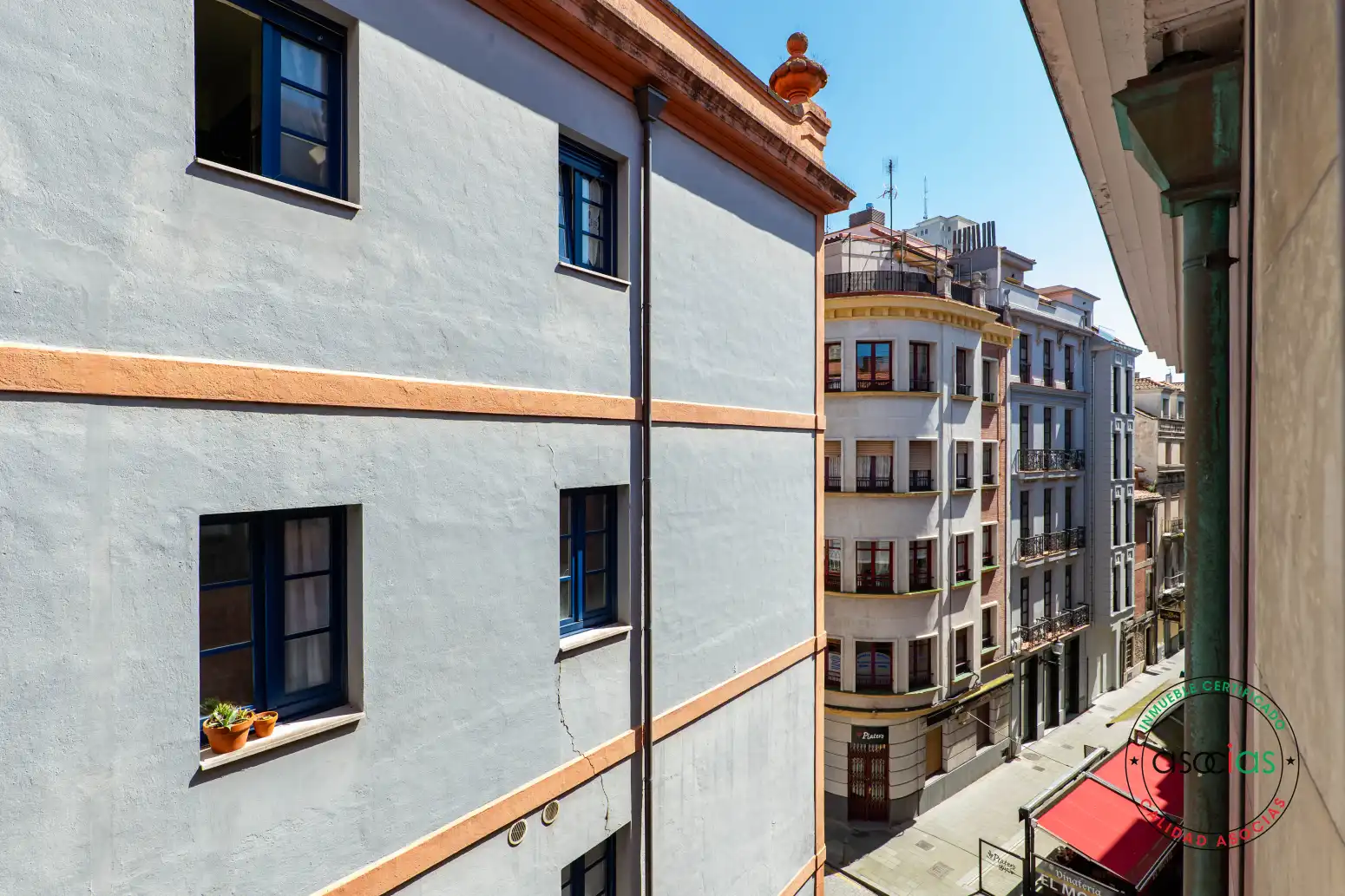 Vista exterior de Piso en venta en Gijón  con Calefacción y Trastero