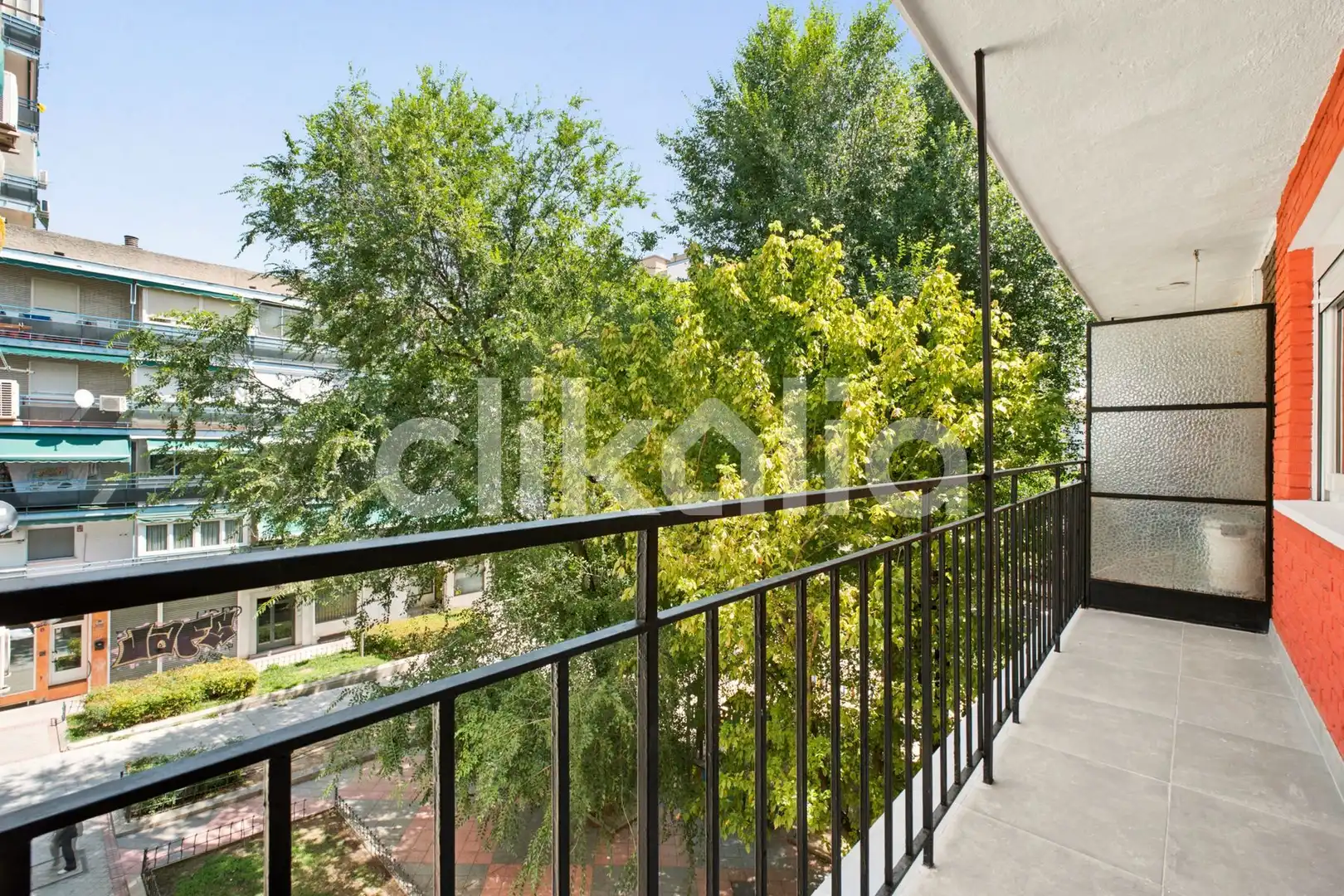 Terraza de Piso de alquiler en Madrid con Calefacción y Terraza