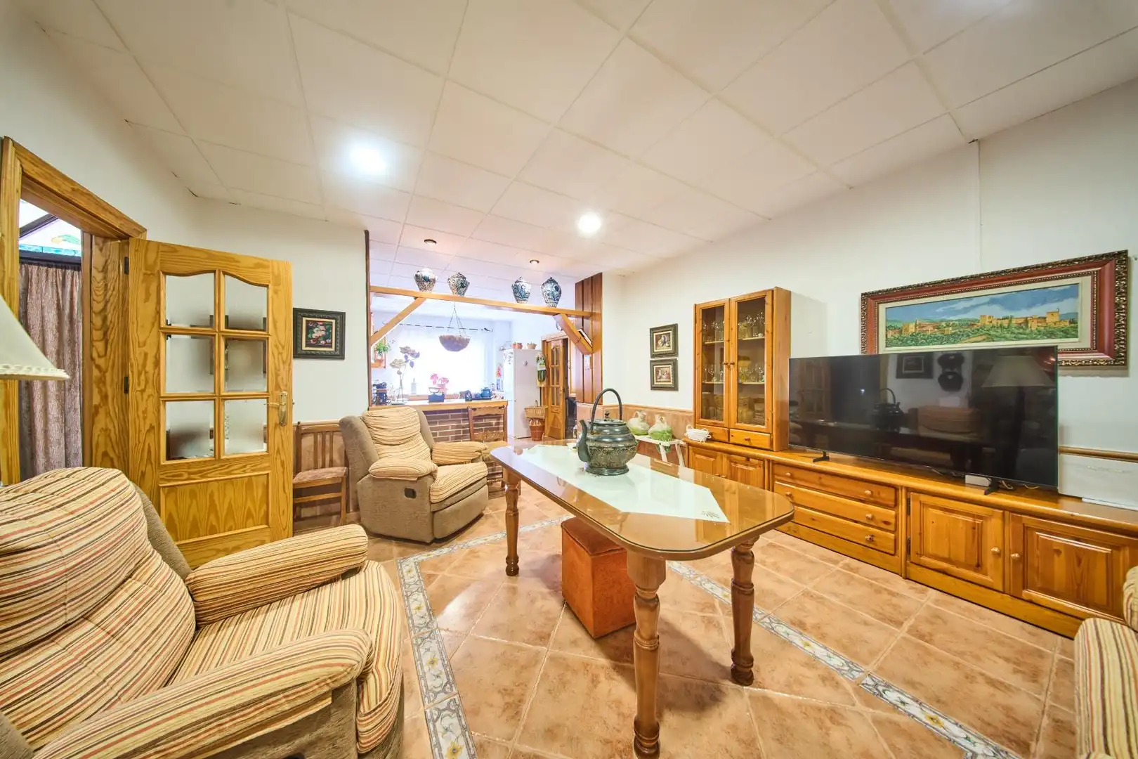 Sala de estar de Casa o chalet en venta en Deifontes con Aire acondicionado, Calefacción y Terraza