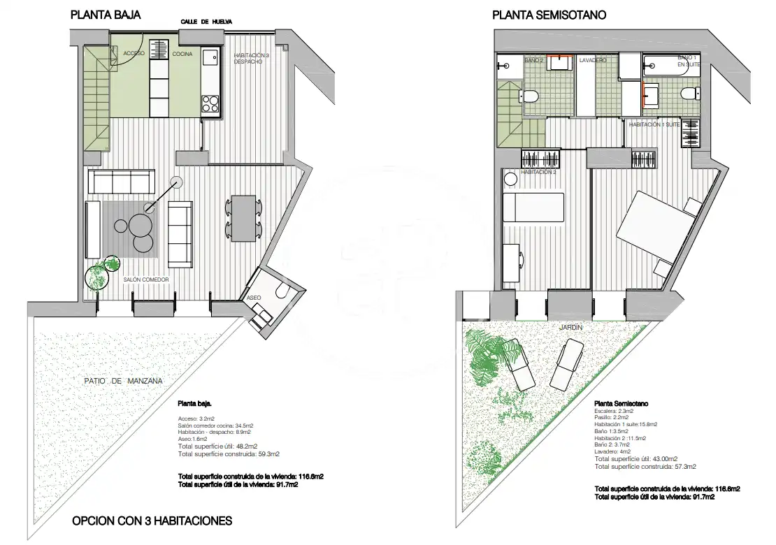 Dúplex amb terrassa en venda a Carrer de Huelva, imagen 45