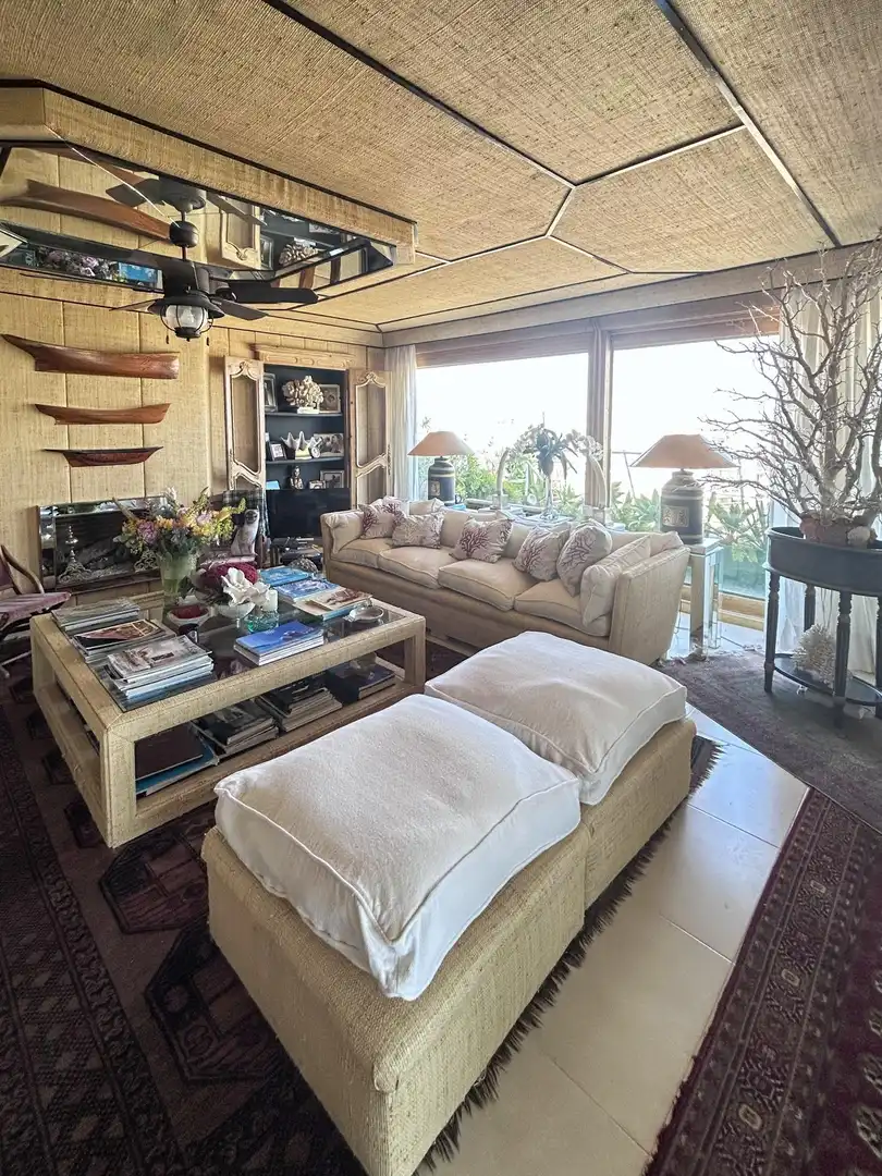Sala de estar de Ático de alquiler en  Palma de Mallorca con Aire acondicionado, Calefacción y Terraza