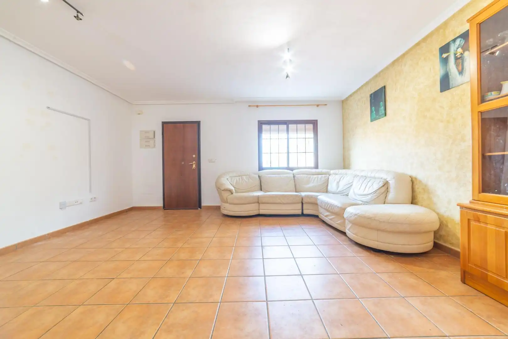 Living room of Detached homes for sale in San Javier  with Furnished, Balcony and Community pool