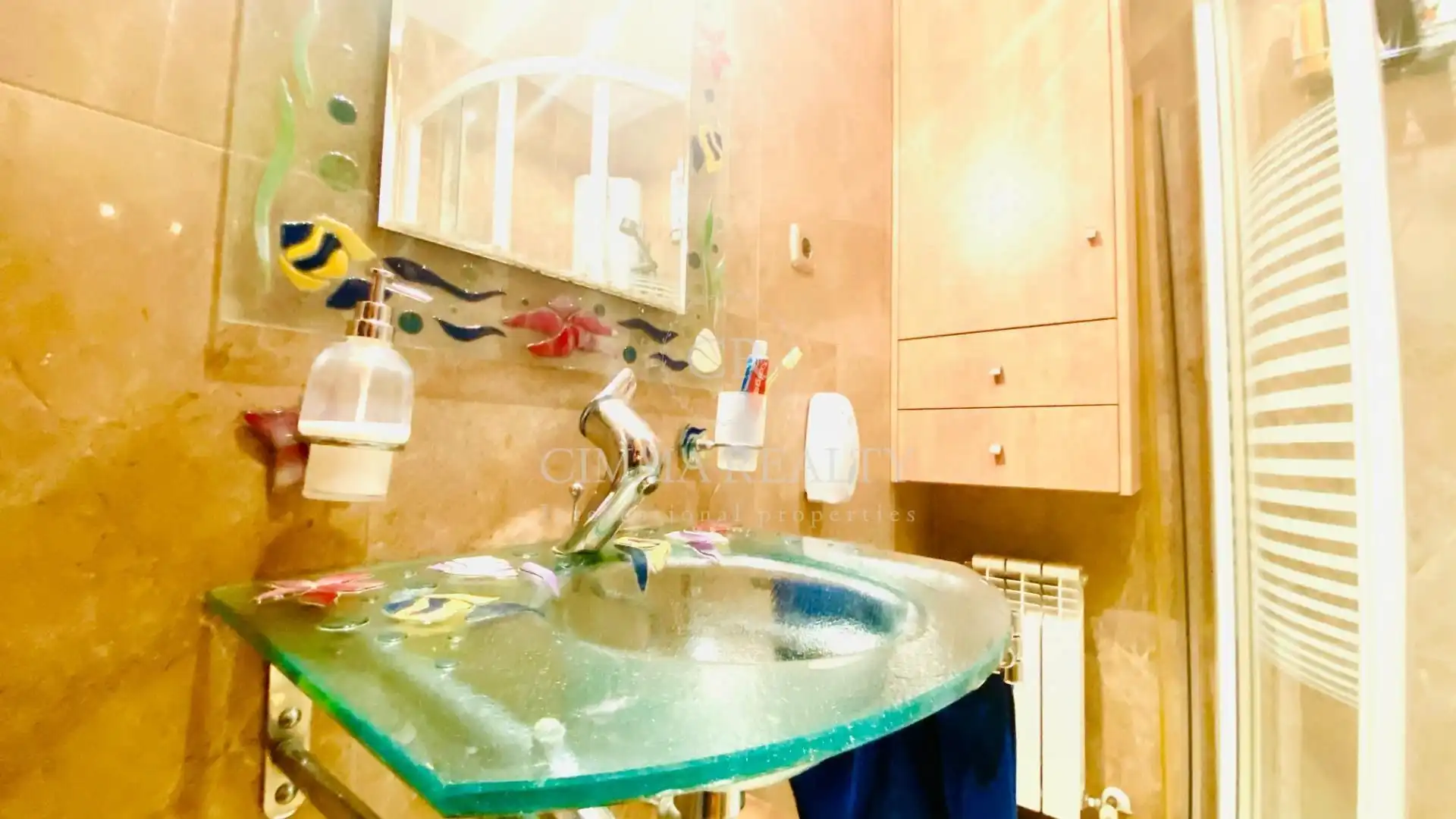 Bathroom of Houses for sale in L'Alfàs del Pi  with Air Conditioner, Heating and Private garden