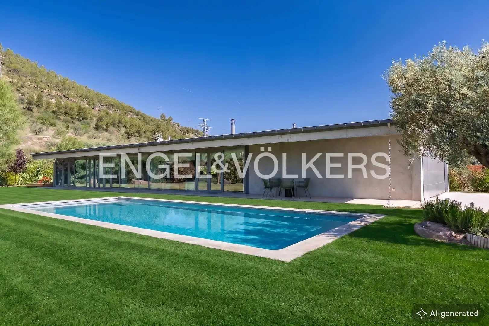 Piscina de Casa o xalet en venda en Callús amb Calefacció, Jardí privat i Terrassa