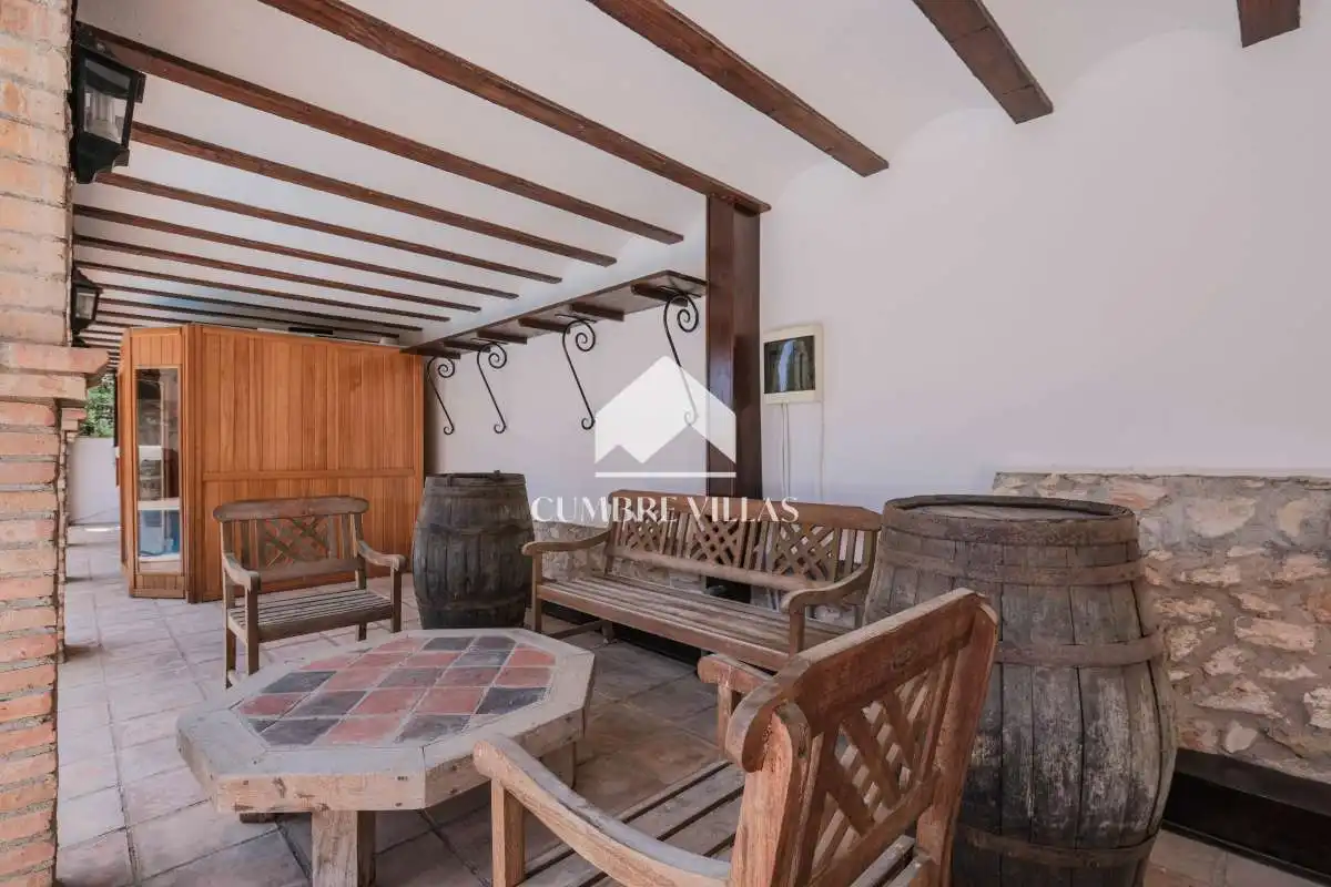 Terrassa de Casa o xalet en venda en Sant Pere de Ribes amb Calefacció, Terrassa i Traster